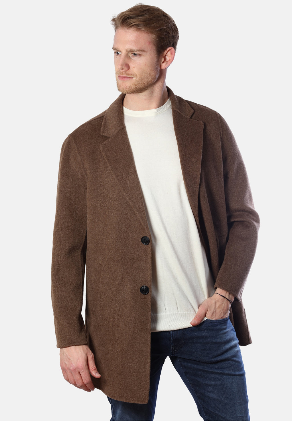 Merino Blend | Men's Coat | Merino Wool Coat | Bellemere New York