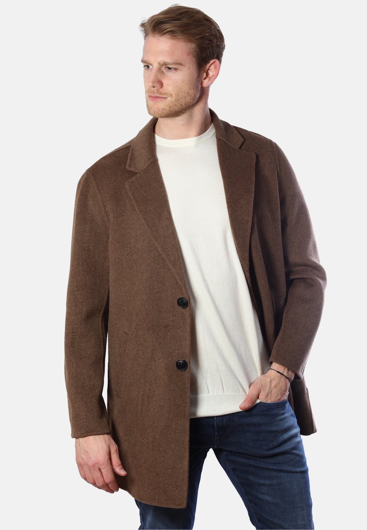 Merino Blend | Men's Coat | Merino Wool Coat | Bellemere New York