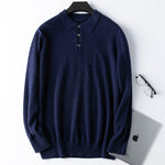 Load image into Gallery viewer, Cashmere Polo Sweater
