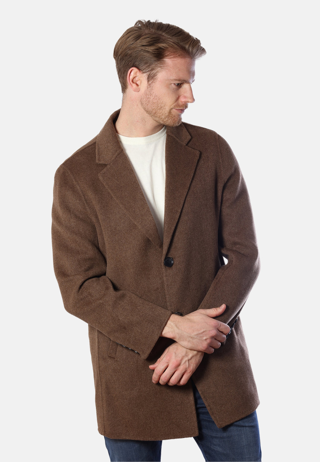 Merino Blend | Men's Coat | Merino Wool Coat | Bellemere New York