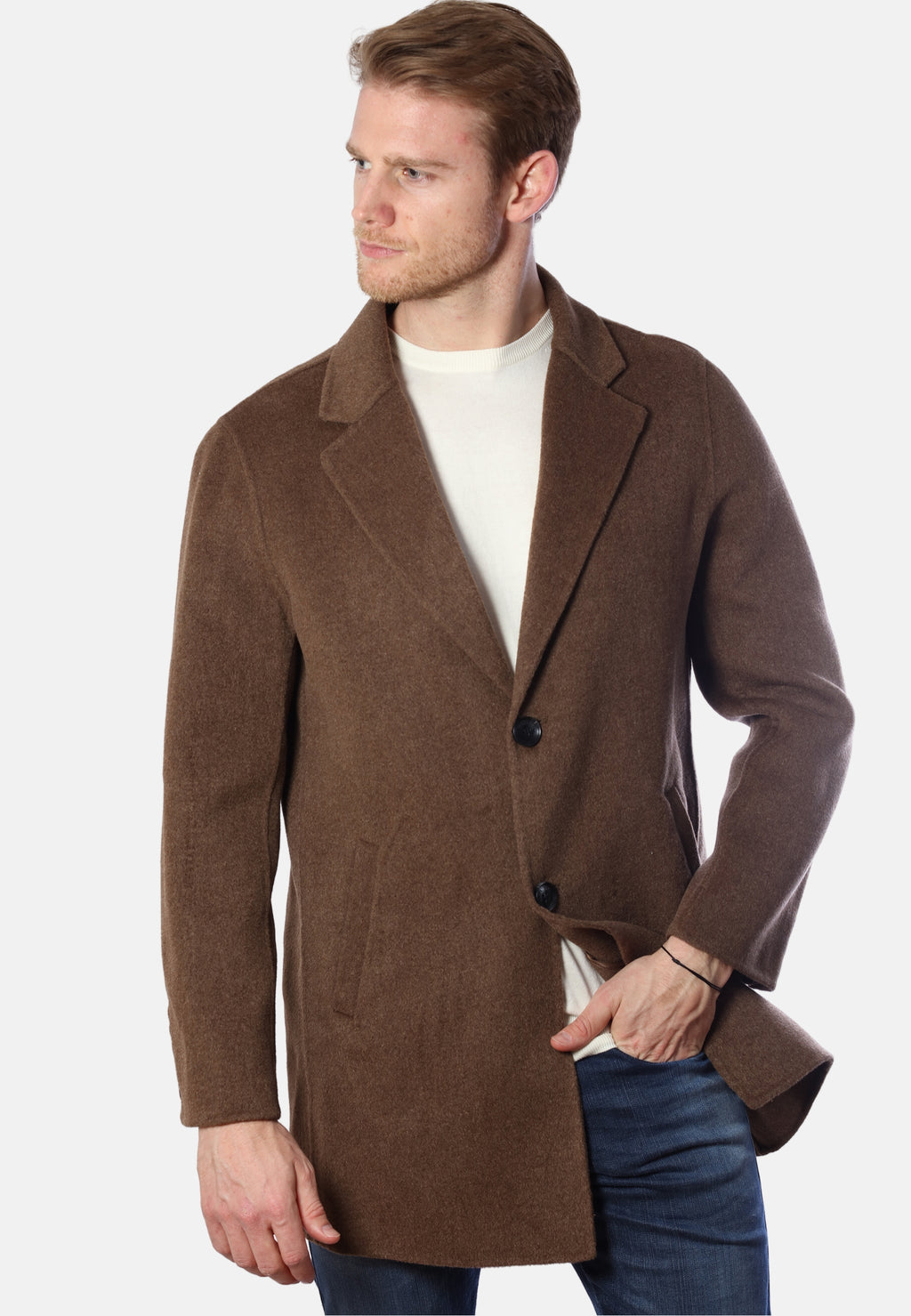 Merino Blend | Men's Coat | Merino Wool Coat | Bellemere New York