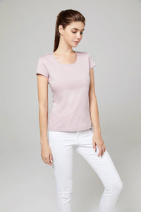 Posh Women's Cotton U Sharp T shirt ( 135g)1220864125698216