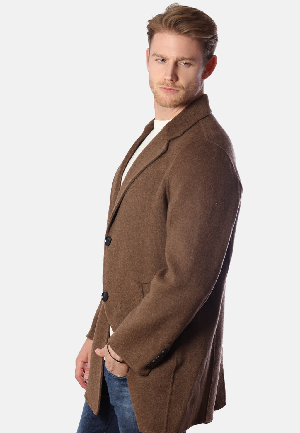 Merino Blend | Men's Coat | Merino Wool Coat | Bellemere New York
