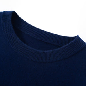 Solid Crew Neck Cashmere Sweater3426776256151794