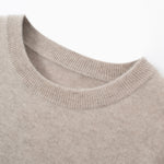 Load image into Gallery viewer, Solid Crew Neck Cashmere Sweater
