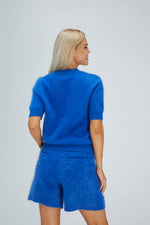 Charger l&#39;image dans la galerie, Cashmere | Winter Brushed Sweater Short Pants | Women Brushed Sweater Short Pants| Bellemere New York
