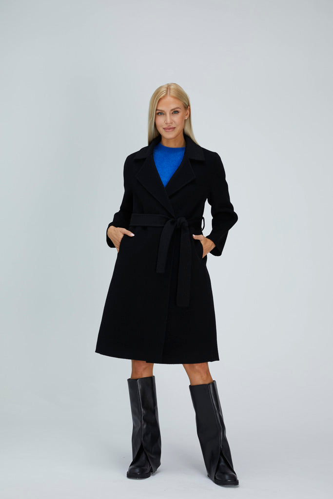 Merino Wool | Women Coat | Long Coat | Bellemere New York