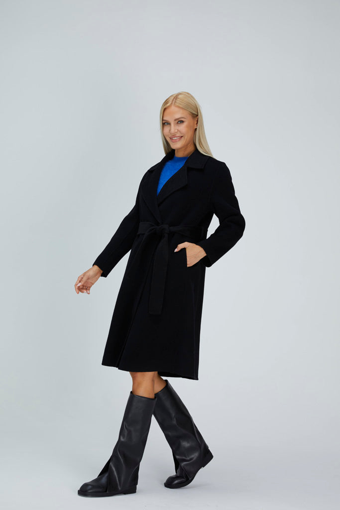 Merino Wool | Women Coat | Long Coat | Bellemere New York
