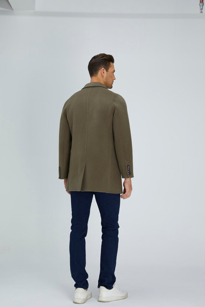 Wool Blend | Men Coat | Long Coat | Wool Coat | Bellemere New York
