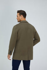Load image into Gallery viewer, Wool Blend | Men Coat | Long Coat | Wool Coat | Bellemere New York
