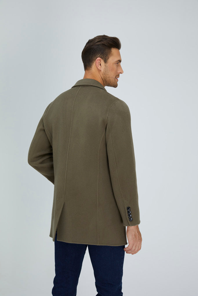 Wool Blend | Men Coat | Long Coat | Wool Coat | Bellemere New York