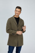Wool Blend | Men Coat | Long Coat | Wool Coat | Bellemere New York