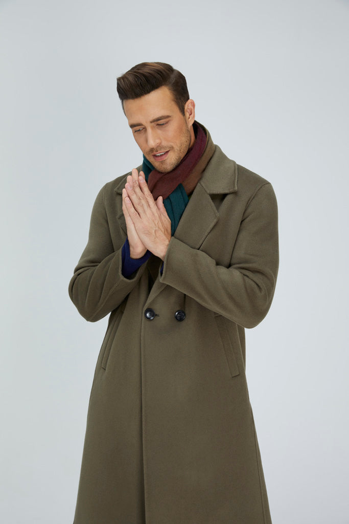 Wool Blend | Men Coat | Long Coat | Wool Coat | Bellemere New York