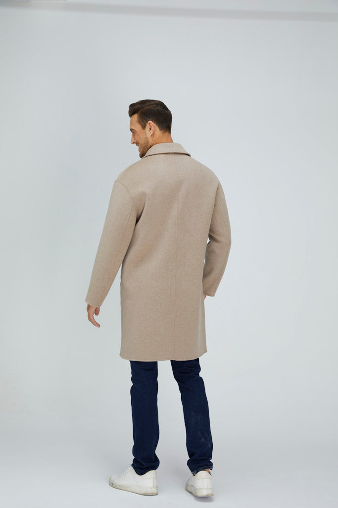 Wool Blend | Men Coat | Long Coat | Wool Coat | Bellemere New York