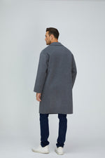 Load image into Gallery viewer, Wool Blend | Men Coat | Long Coat | Wool Coat | Bellemere New York
