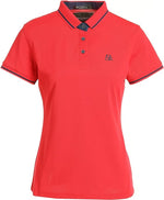 Charger l&#39;image dans la galerie, women-s-polo-with-contrasting-collar-and-hem
