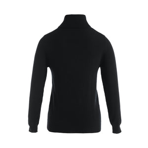 Fitted Turtleneck Sweater (Cashmere & Merino Wool)1813224281768104