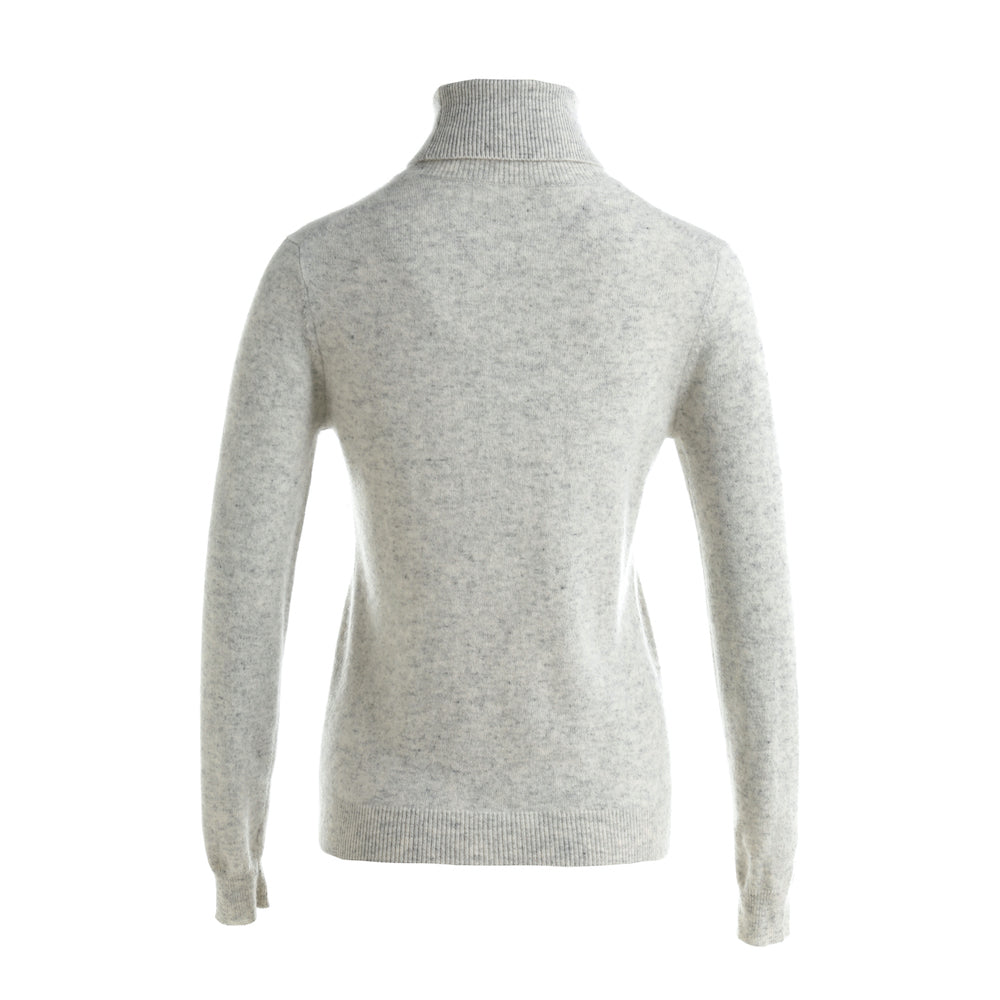 Fitted Turtleneck Sweater (Cashmere & Merino Wool)
