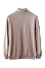 Load image into Gallery viewer, Lofty Turtleneck Cashmere Sweater
