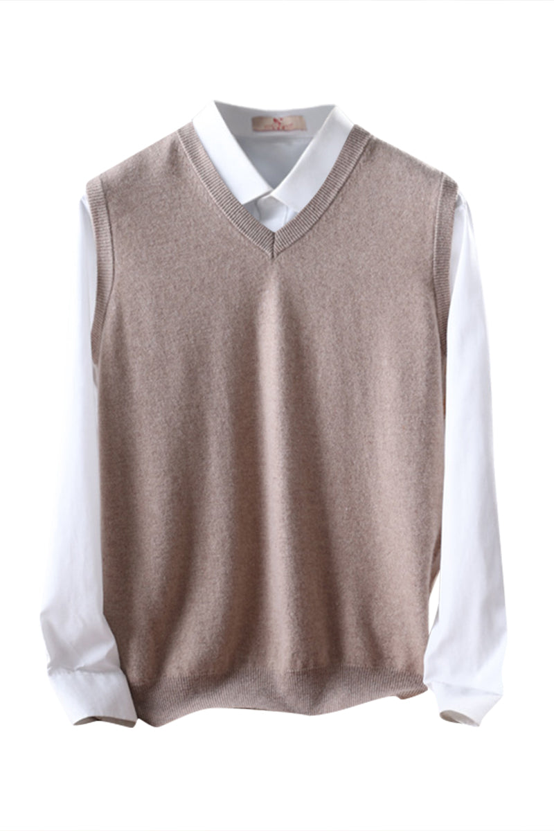 Foxy Merino Wool Sweater Vest
