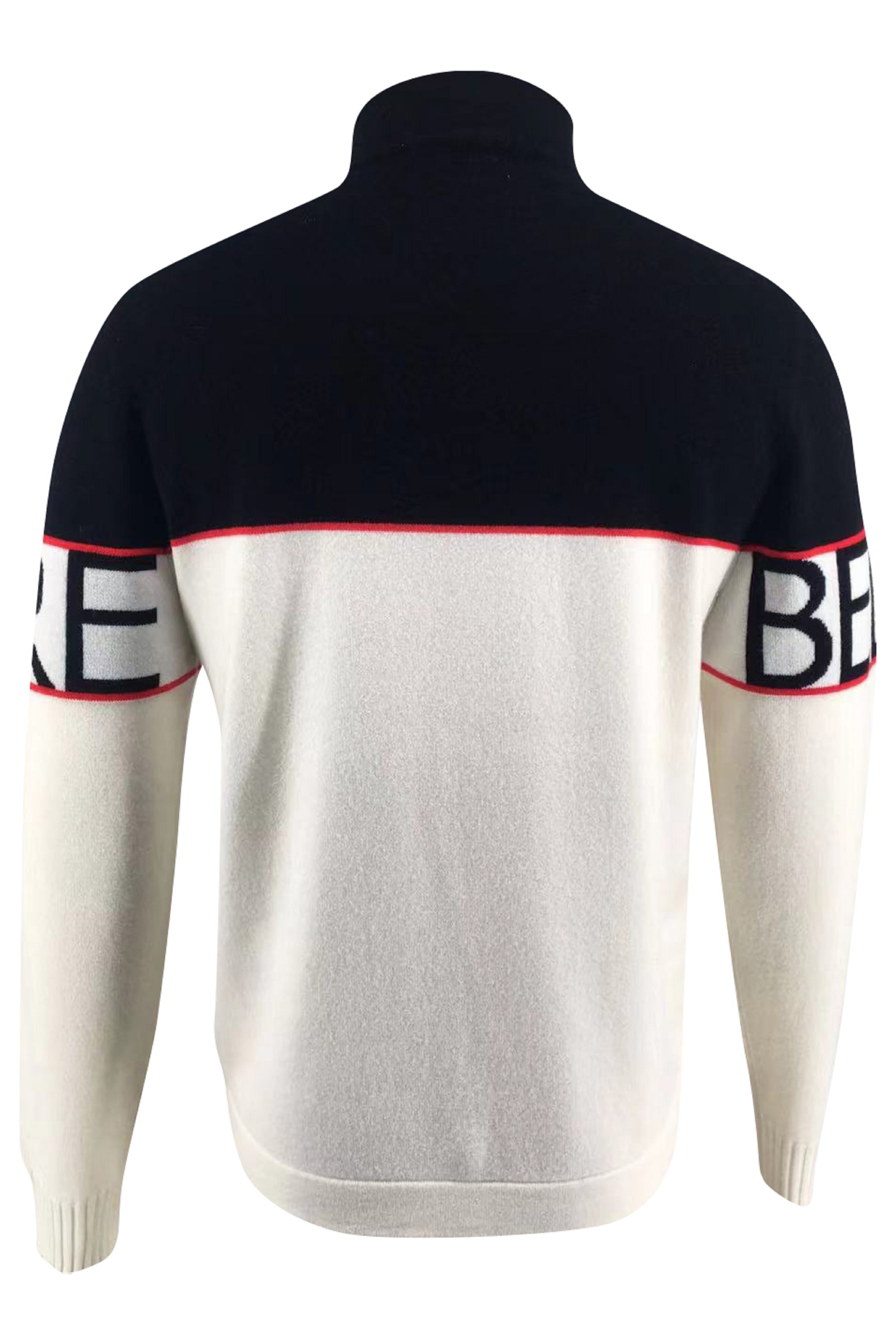 Merino Wool Cashmere | Winter Sweater | Men Winter Sweater | Long Sleeve Sweater | Bellemere New York