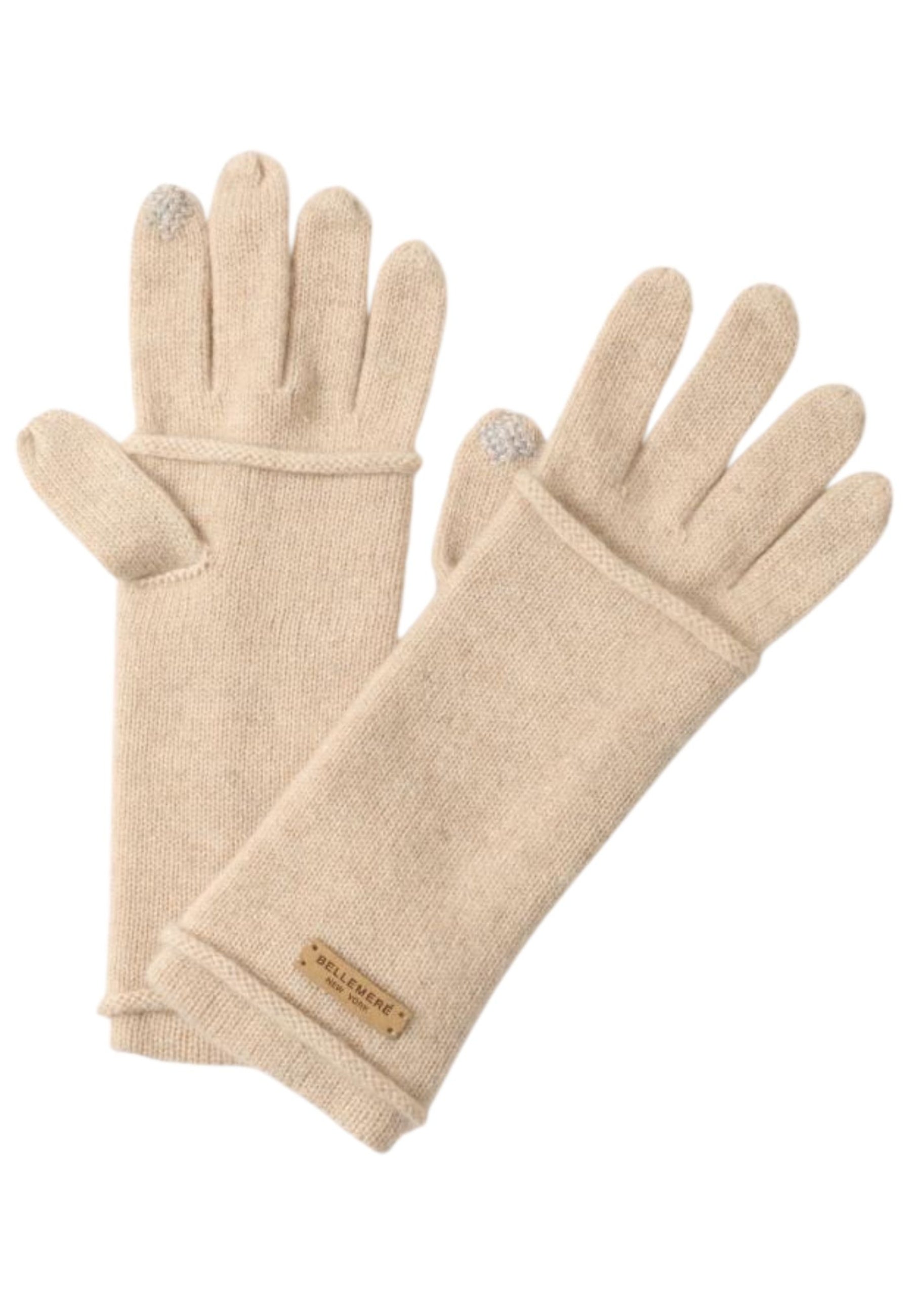 kaschmir handschuhe touchscreen Cashmere Touchscreen Gloves Camel / ONE SIZE