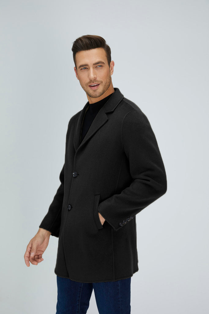 Wool Blend | Men Coat | Long Coat | Wool Coat | Bellemere New York