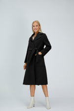 Load image into Gallery viewer, Merino Wool | Women Coat | Merino Wool Coat | Bellemere New York
