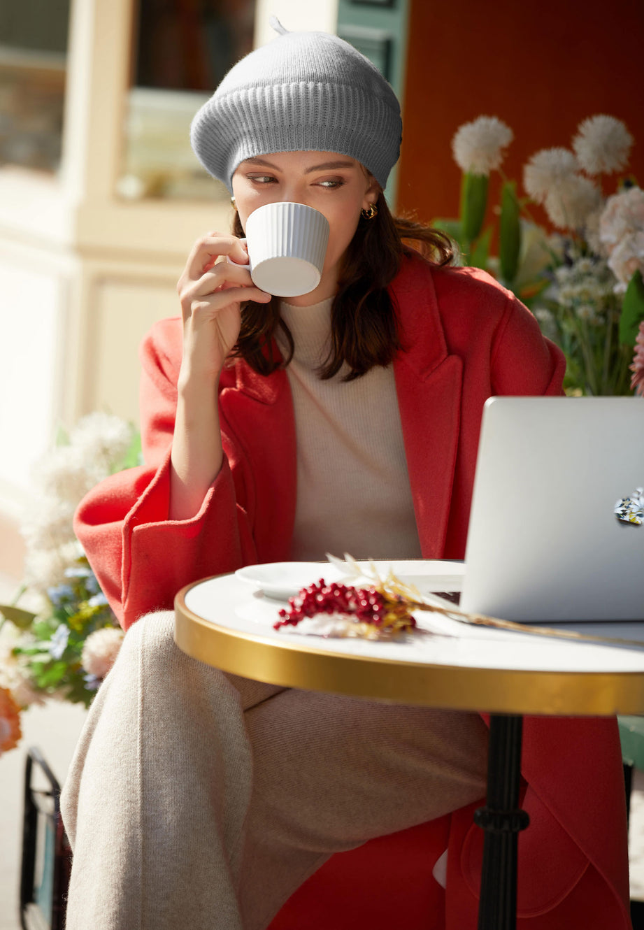 100% Premium Quality Cashmere Beret