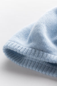 Cashmere Beret with Ribbing Detail3225301630845170
