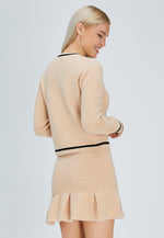Load image into Gallery viewer, Merino Wool Cashmere | Merino Wool Mini Skirt | Winter Mini Skirt | Bellemere New York

