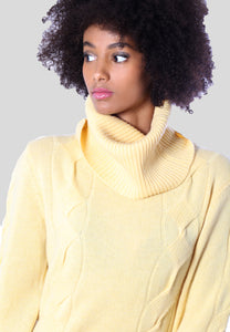 Cashmere Turtleneck Mini-Sweater1331692005343474