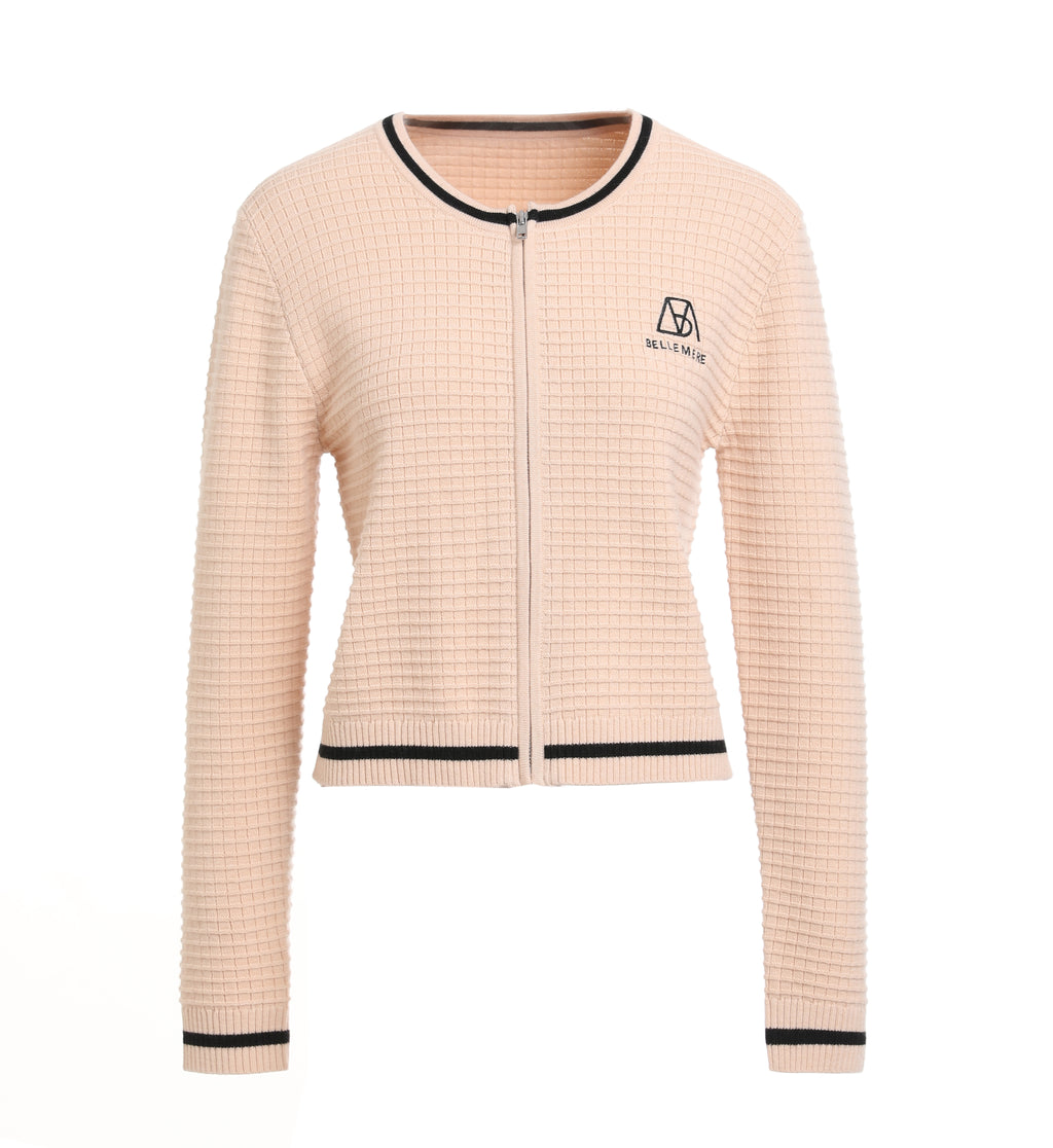 Cashmere | Zipper Winter Sweater | Long Sleeve Sweater | Bellemere New York