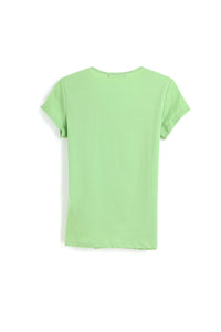 Posh Women's Cotton U Sharp T shirt ( 135g)1720640029474984