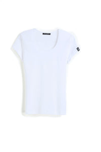 Posh Women's Cotton U Sharp T shirt ( 135g)1820640029507752