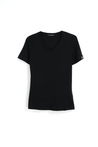Smart V-Neck Cotton T shirt ( 190g)920624066183336