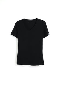 Silky Cotton V Neck  T-Shirt1720889160581288