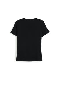Silky Cotton V Neck  T-Shirt1820889160614056