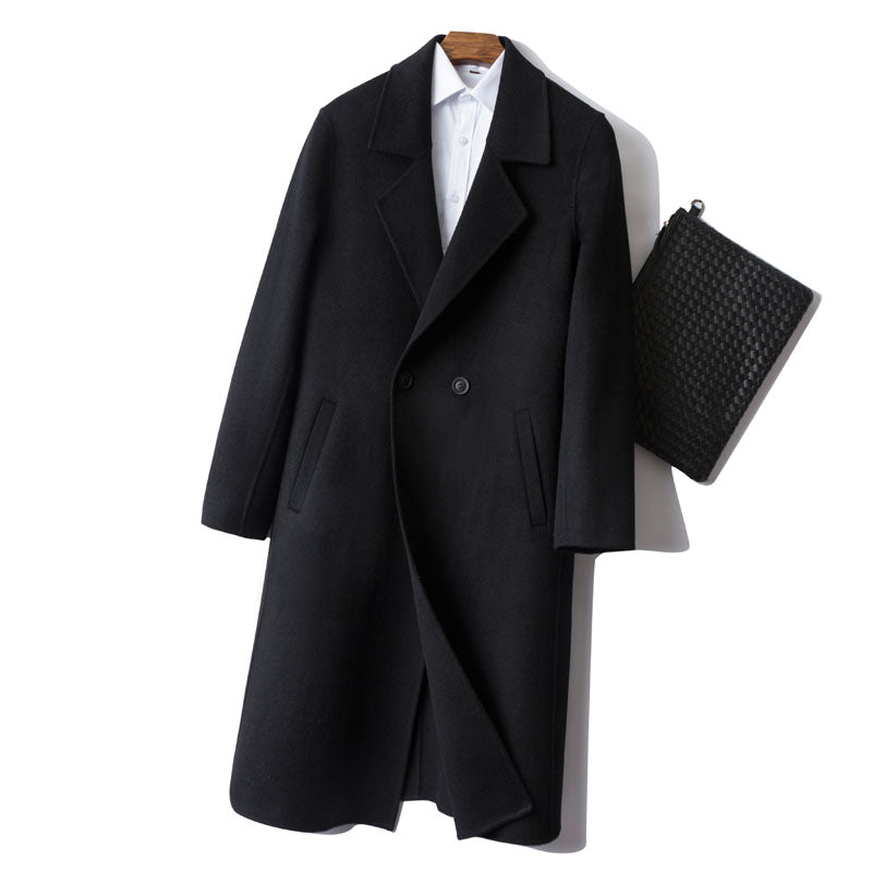 Royal Single-Breasted Merino Overcoat