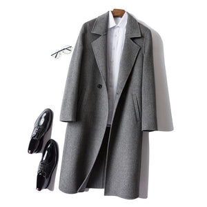 Royal Single-Breasted Merino Overcoat1411378918817960