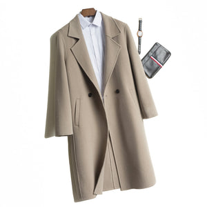 Royal Single-Breasted Merino Overcoat1611378918883496