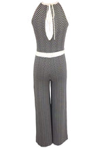 Load image into Gallery viewer, Two-Tone Wool Blend Jumpsuit
