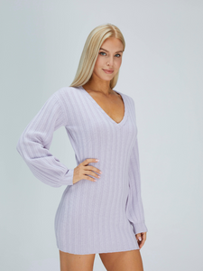 Mini Merino Cashmere Sweater Dress831117847724274