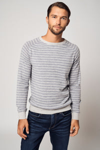 Aesthetic Striped Cashmere Sweater111571366232232