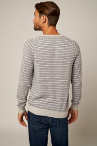 Aesthetic Striped Cashmere Sweater411280715907240