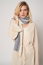 Load image into Gallery viewer, Colorblock Cashmere Scarf - Unisex
