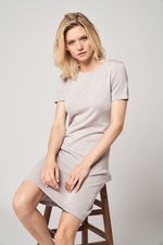 Load image into Gallery viewer, Merino Wool T-Shirt Dress

