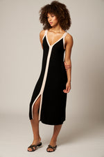 Load image into Gallery viewer, Double V Wool Tank Dress
