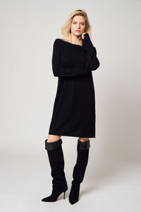 Wide Sleeved SuperFine Merino Wool Dress111355523940520