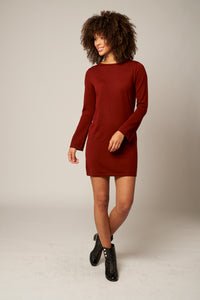 Wide Sleeved SuperFine Merino Wool Dress1511096601362600